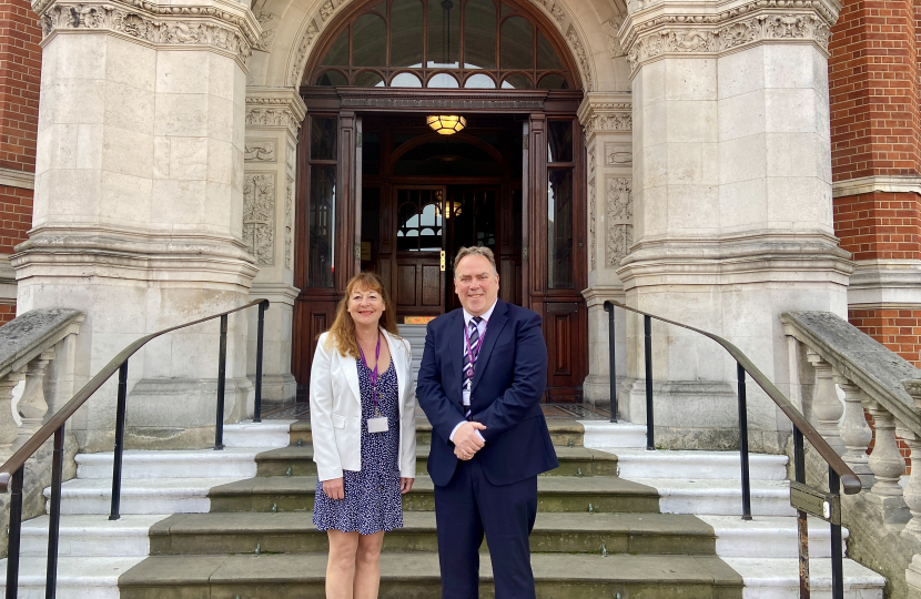 Mayor Jason Perry and Deputy Mayor Lynne Hale