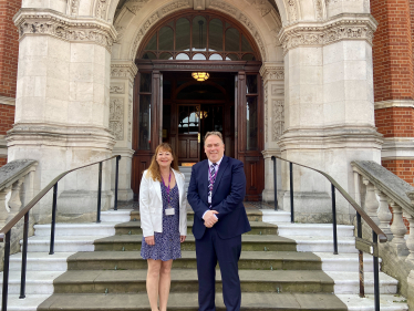 Mayor Jason Perry and Deputy Mayor Lynne Hale