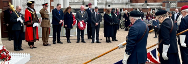 Mayor Jason Perry at Remembrance