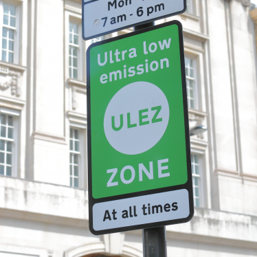 A ULEZ sign